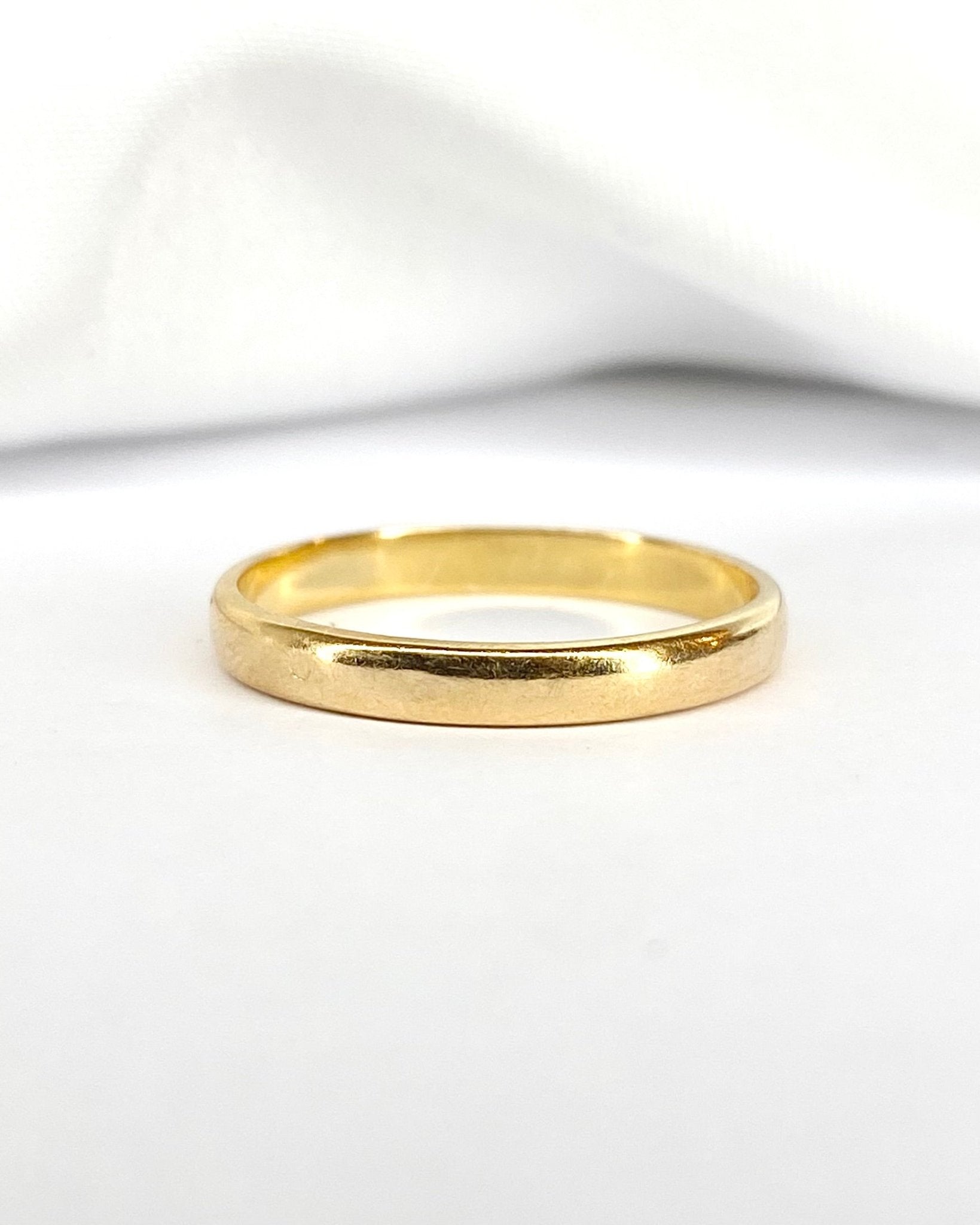 Alliance Or Jaune "Vanila" - Elliade Paris