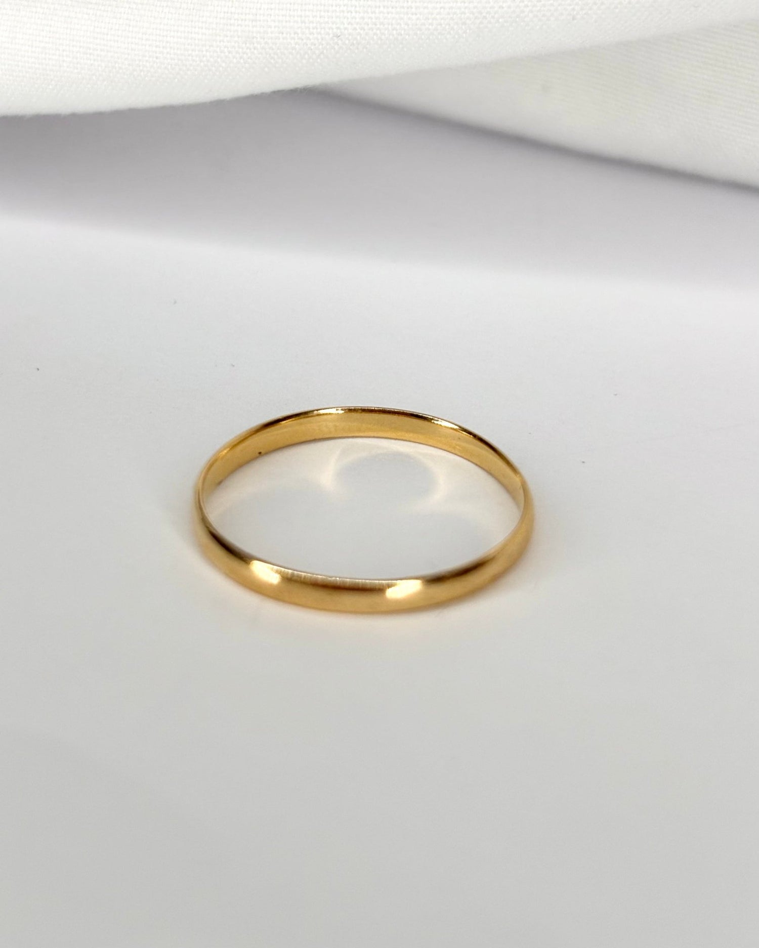 Alliance Or Jaune "Vanille" - Elliade Paris