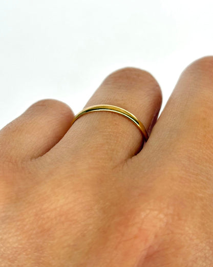 Alliance Or Jaune "Vanille" - Elliade Paris