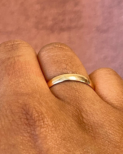 Alliance Or Rose 18 carats 3.4mm "Edouard" - Elliade Paris