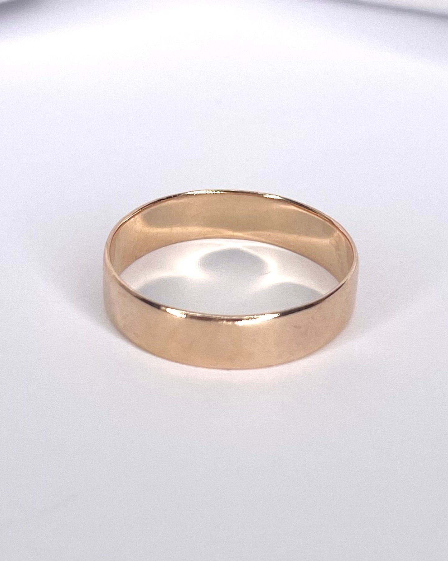 Alliance Or Rose 18 carats 4.8 mm "Liam" - Elliade Paris