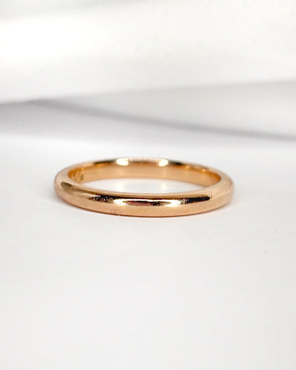 Alliance Or Rose 18 carats "Joseph" - Elliade Paris