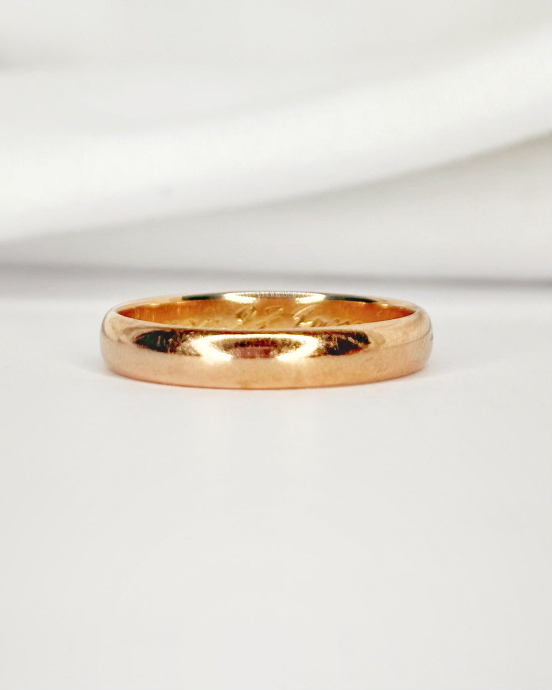 Alliance Or Rose 18 carats "Servane" - Elliade Paris