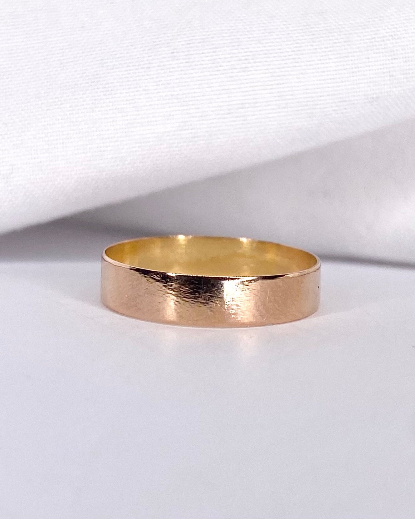 Alliance Or Rose "Claude" - Elliade Paris