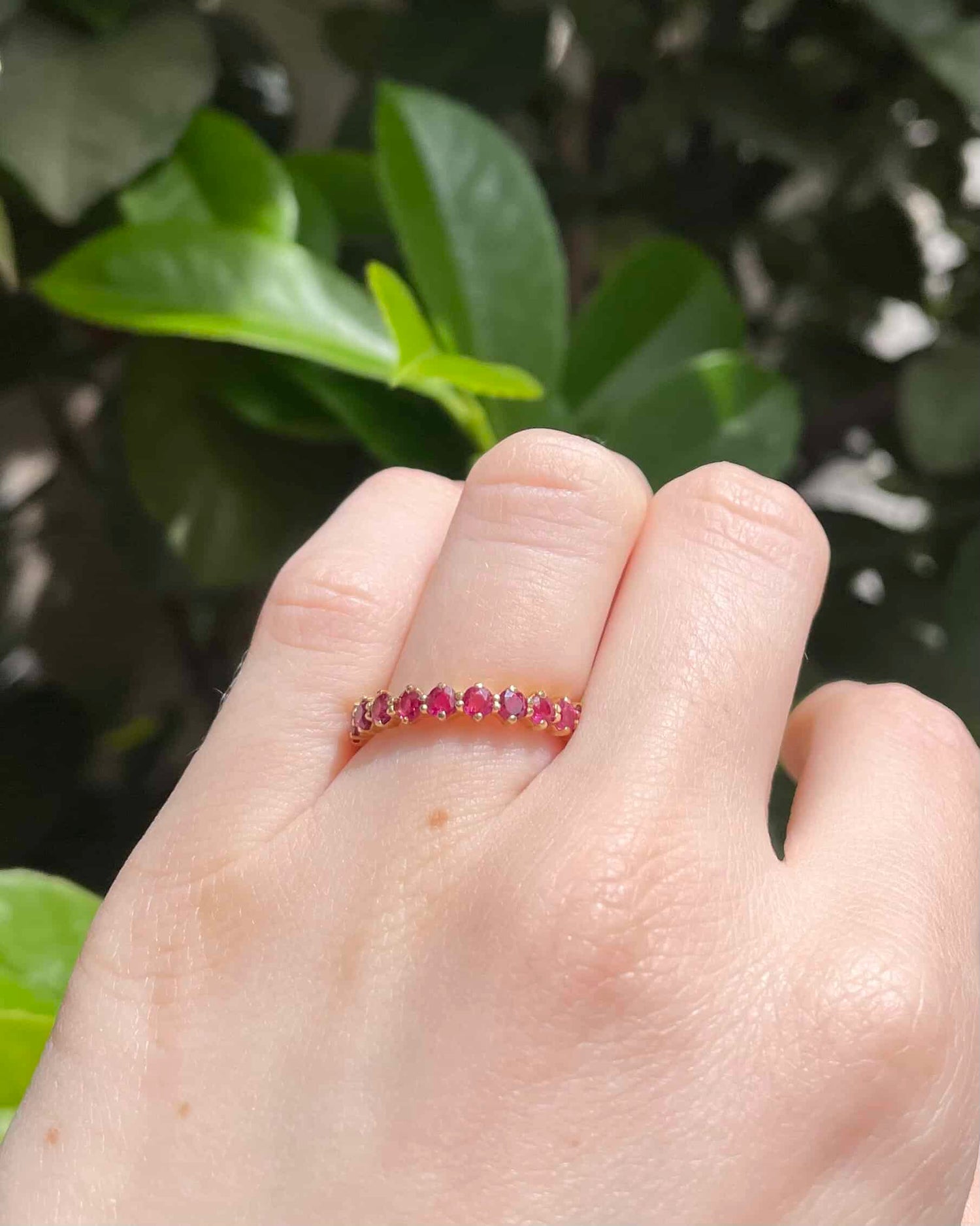 Alliance Américaine 22 Rubis 2.20 carats &quot;Bertille&quot; - Elliade Paris