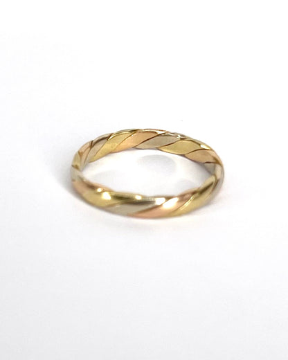 Alliance Trois Ors 3 mm "Malia" - Elliade Paris