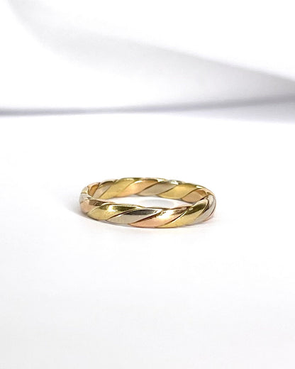 Alliance Trois Ors 3 mm "Malia" - Elliade Paris