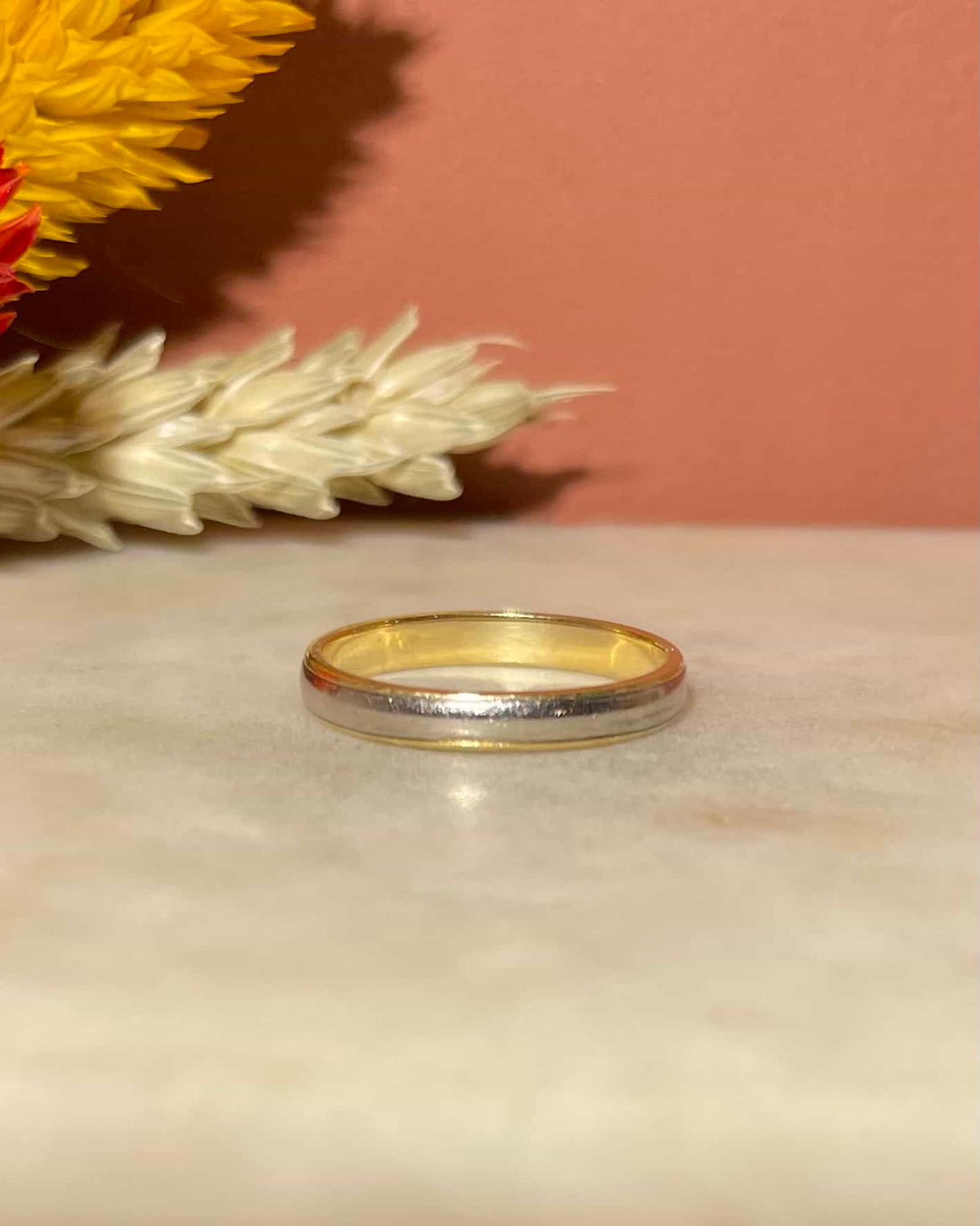 Vintage 18-carat Two-Gold &quot;Léonard&quot; wedding band