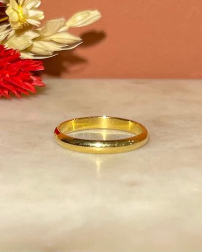 Alliance Vintage Or 18 carats "Azize" - Elliade Paris