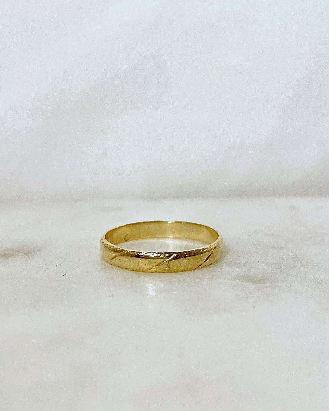 Alliance Vintage Or jaune 18 carats &quot;Joy&quot; - Elliade Paris
