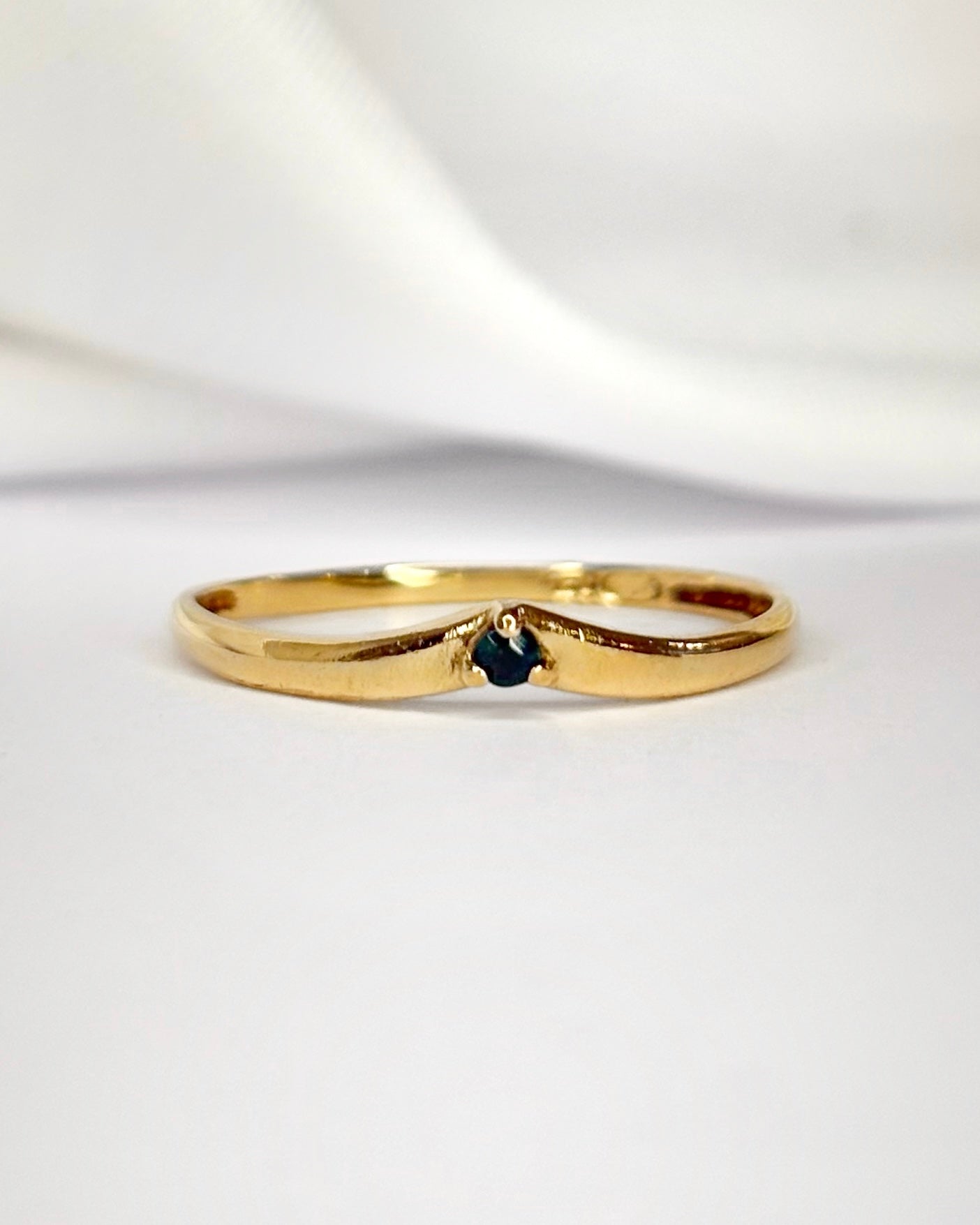 Bague Diadème Émeraude "Lou"