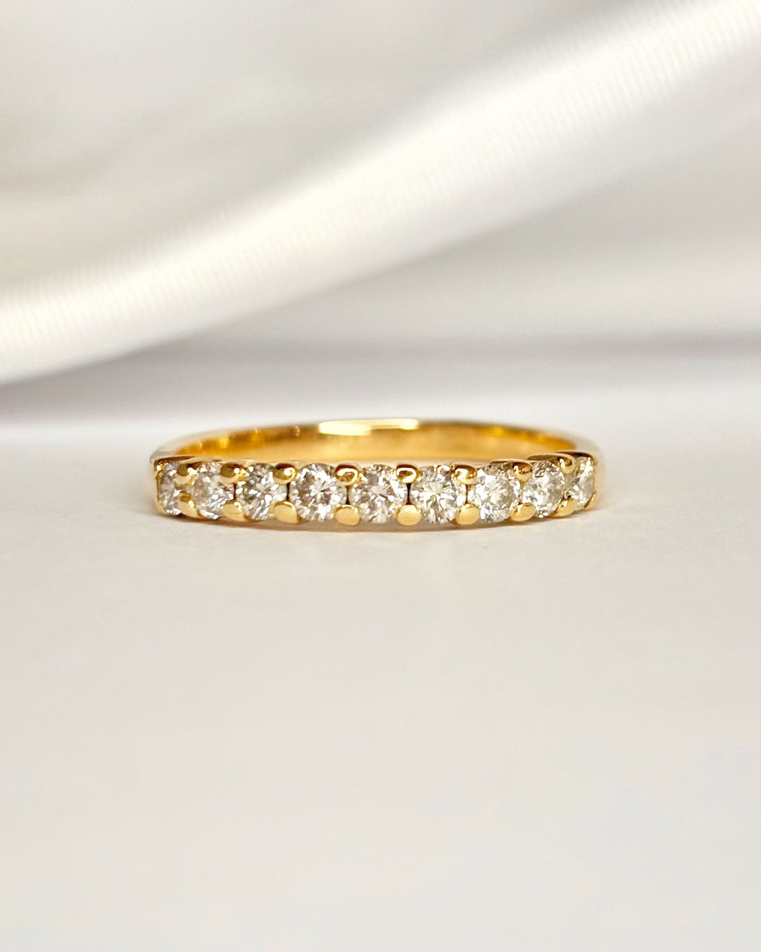 Demi-Alliance Diamants 0.54 carat "Fiona"