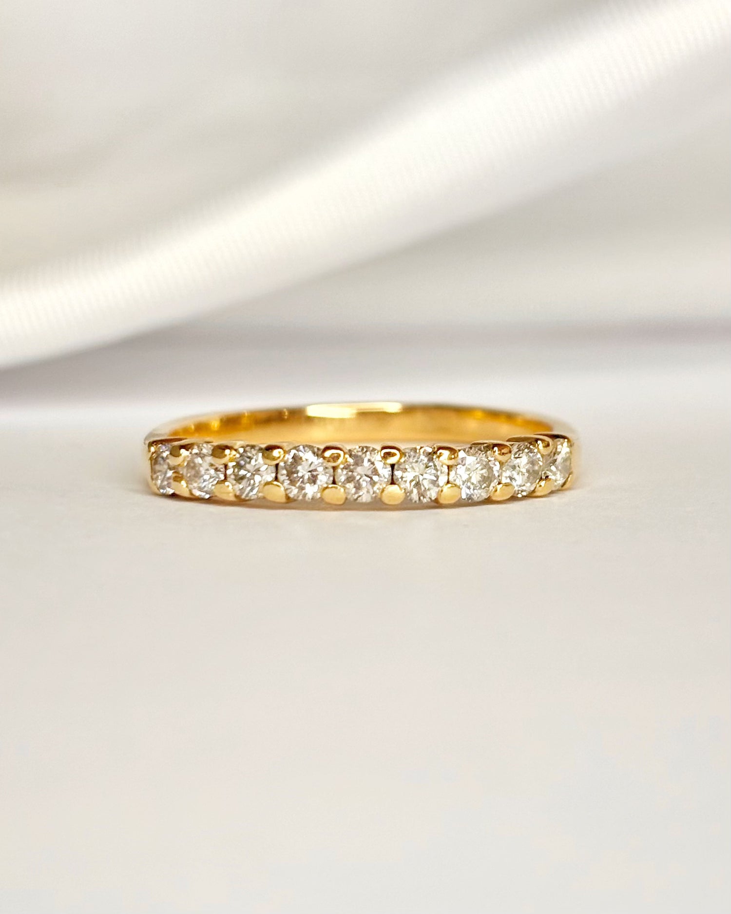 Demi-Alliance Diamants 0.54 carat "Fiona"