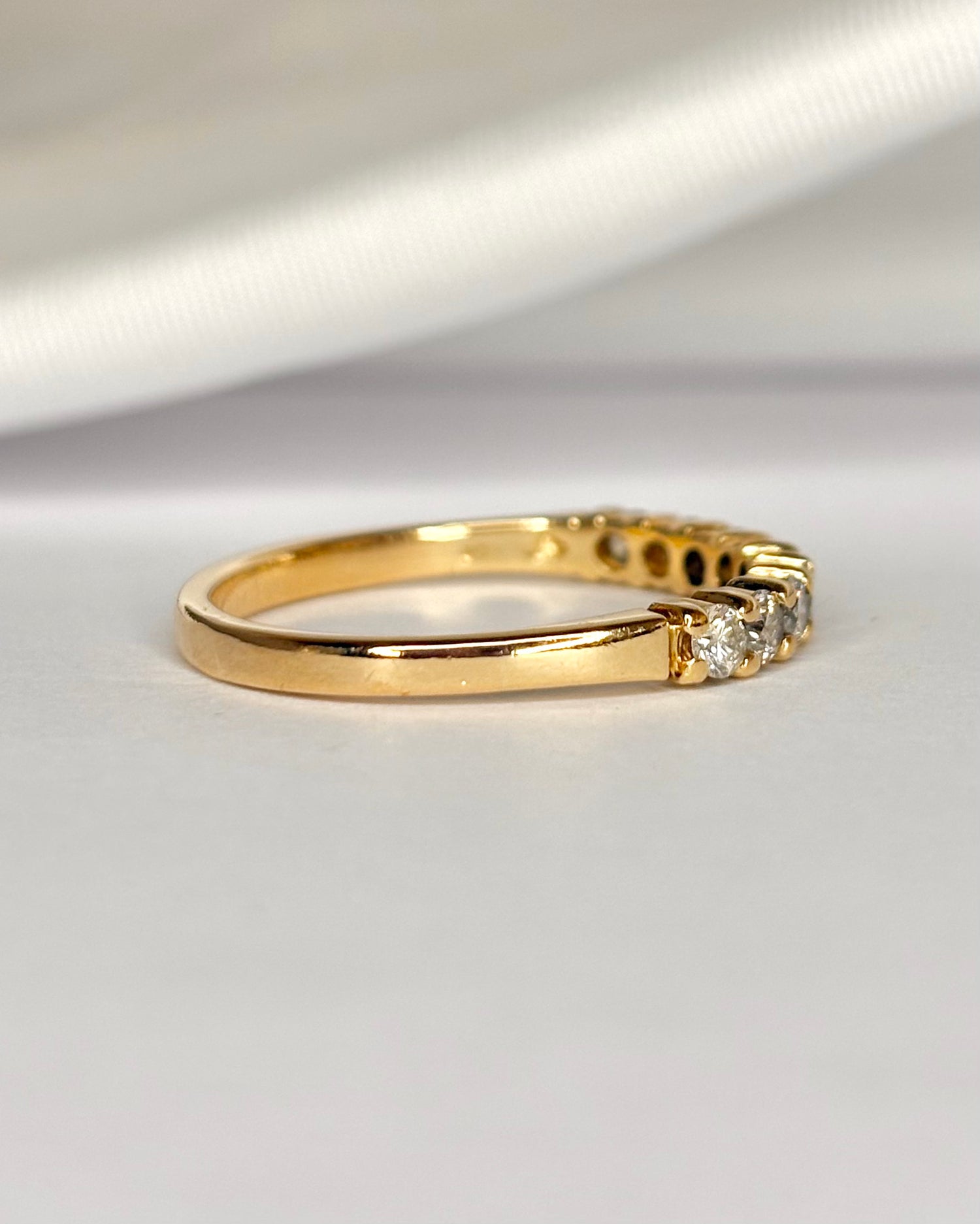 Demi-Alliance Diamants 0.54 carat "Fiona"