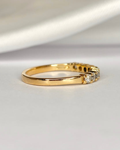 Demi-Alliance Diamants 0.54 carat "Fiona"