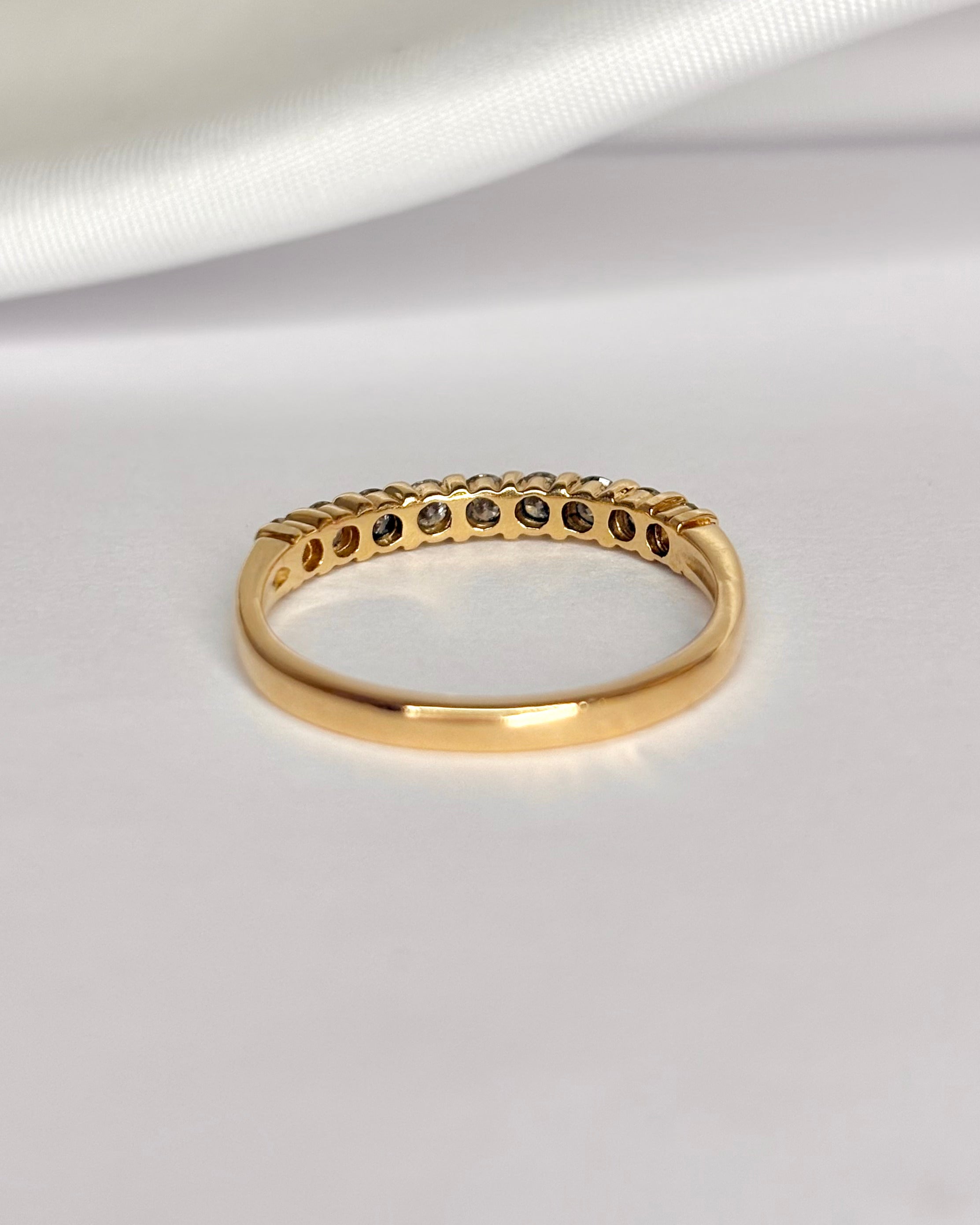 Demi-Alliance Diamants 0.54 carat "Fiona"