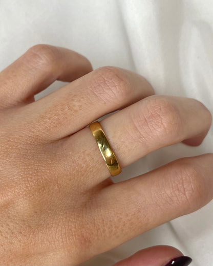 Alliance Or Jaune 18 carats 2 g &quot;Jessie&quot;