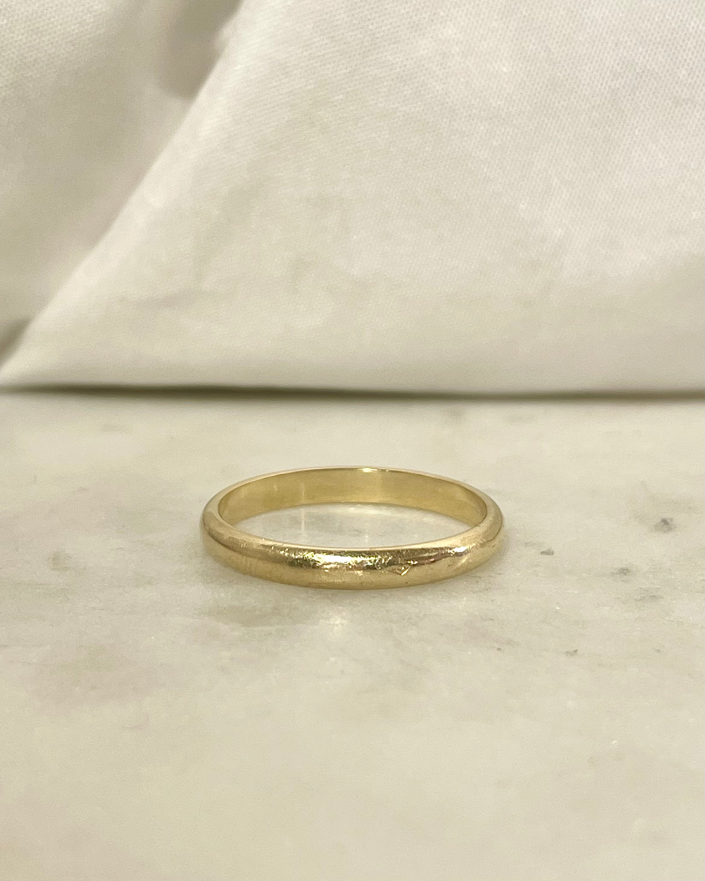 Alliance Vintage Or Jaune 18 Carats &quot;Jopee&quot;
