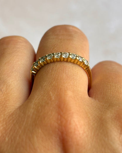 Demi-Alliance Diamants 0.54 carat "Fiona"