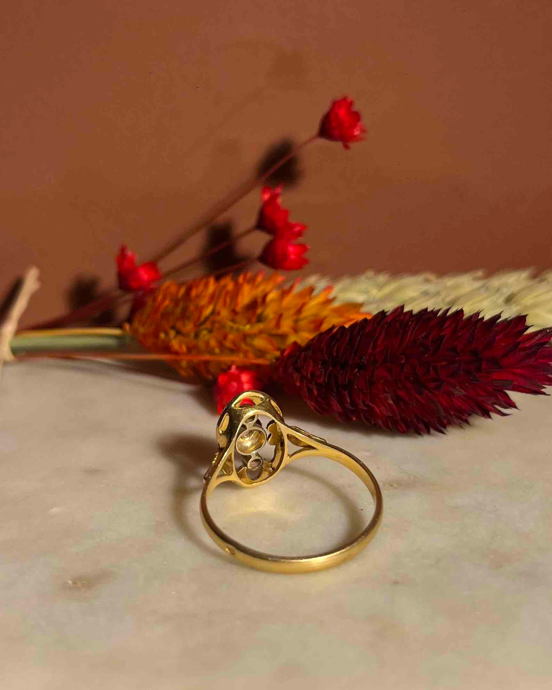 Bague Art-déco diamants &quot;Azealia&quot;