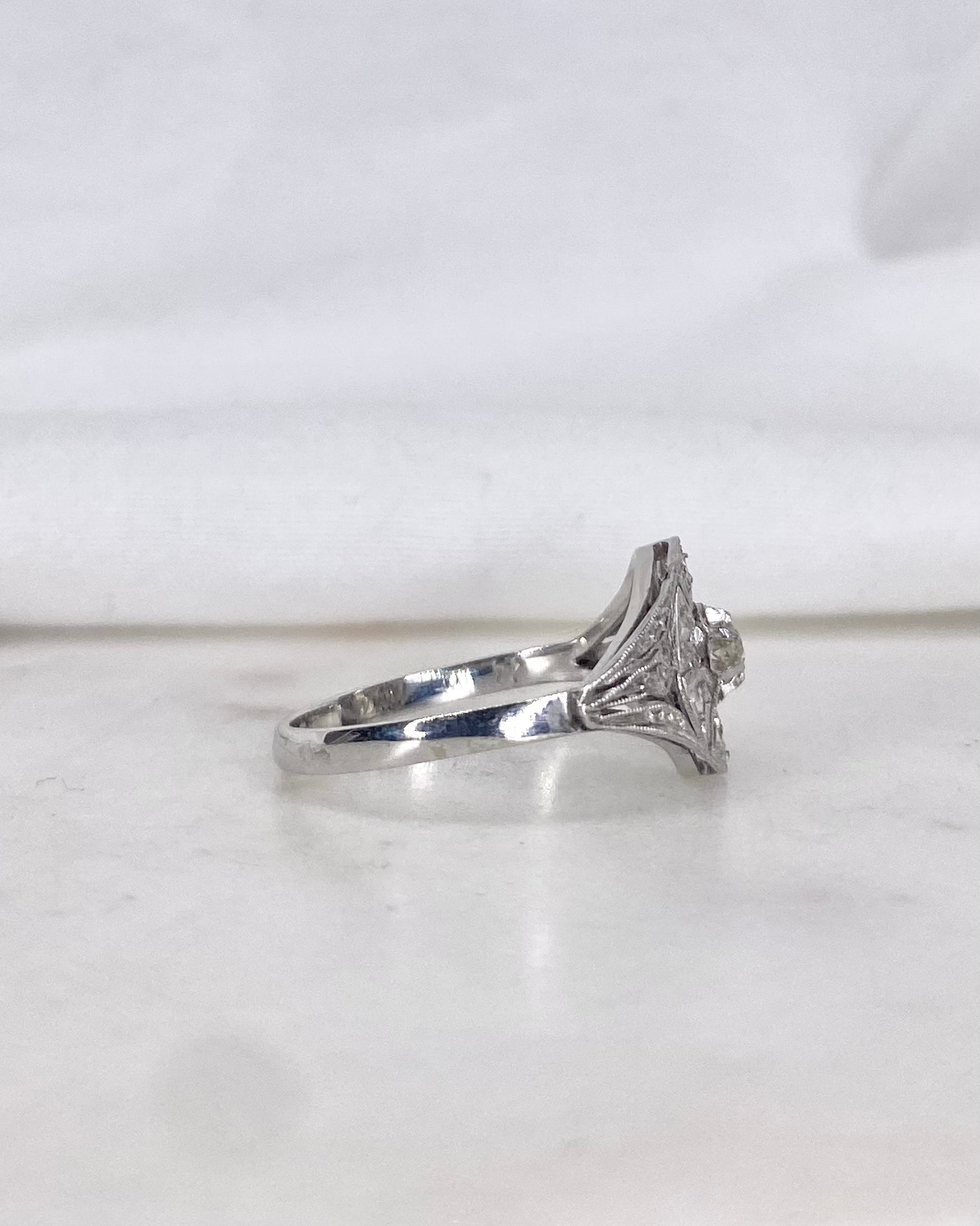 Bague Art-Déco Diamants "Célestine"