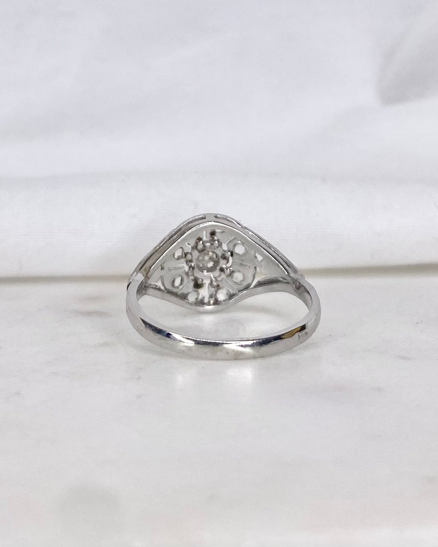 Bague Art-Déco Diamants "Célestine"