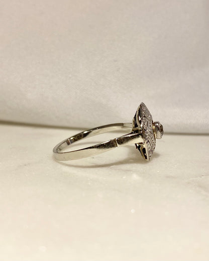 Bague Art-déco Diamants &quot;Salina&quot;