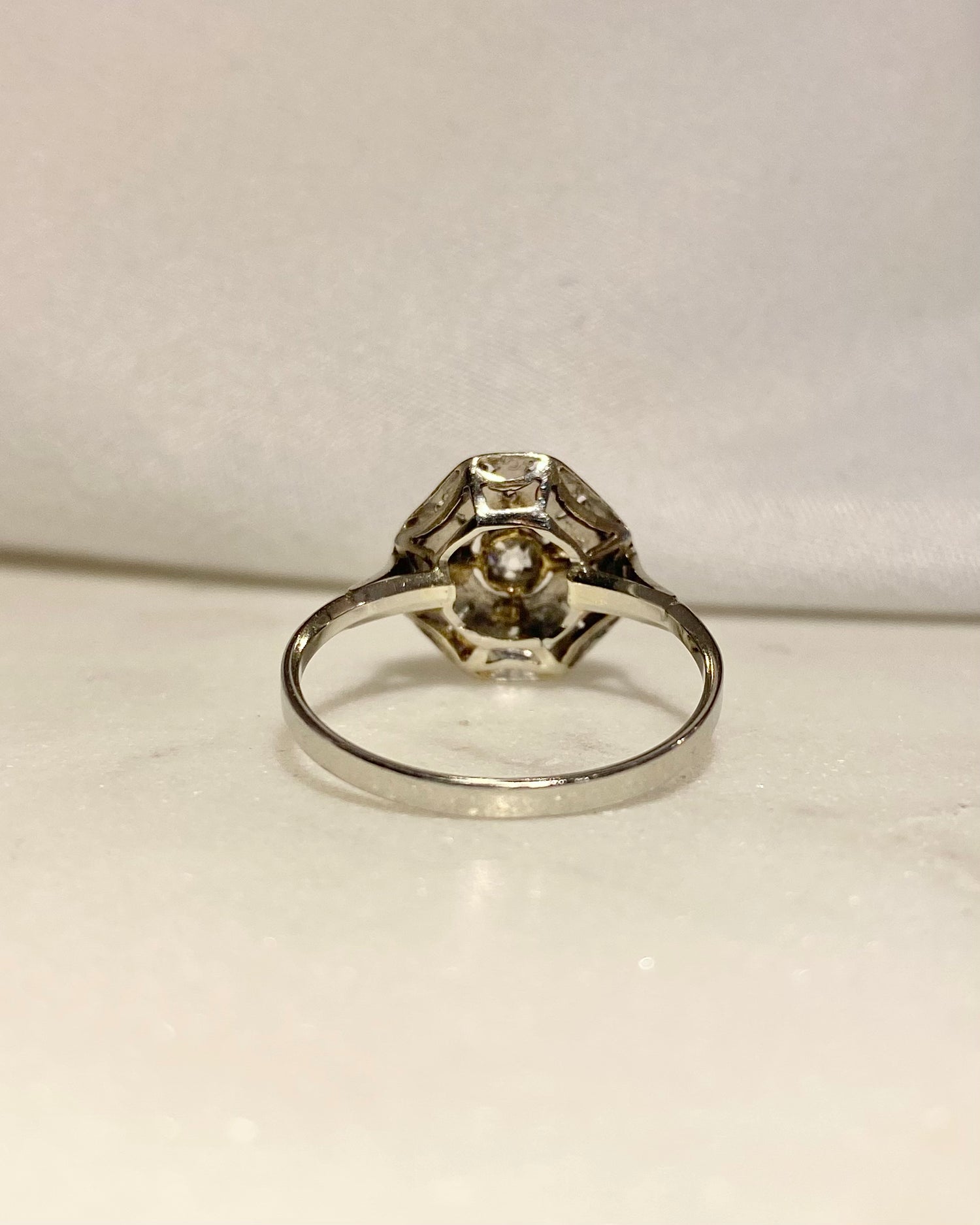 Bague Art-déco Diamants &quot;Salina&quot;