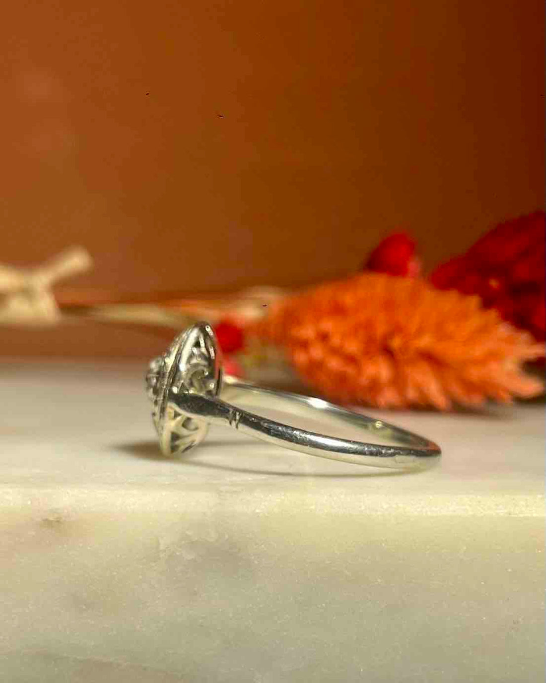 Bague Art-déco Diamants &quot;Barbara&quot;