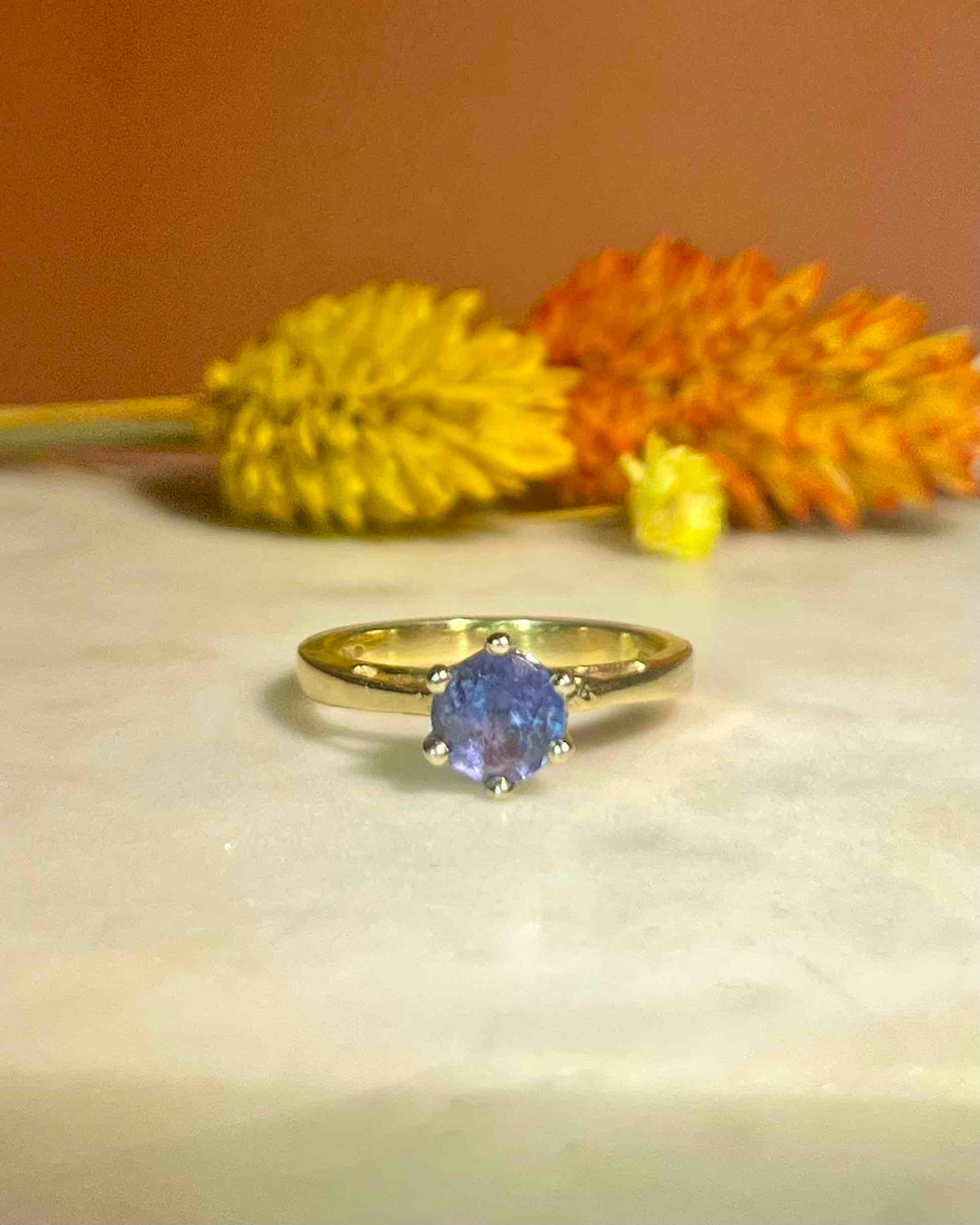 Bague Vintage Tanzanite &quot;Lottie&quot;