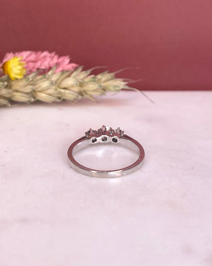 Bague vintage Trilogie Diamants &quot;Maxine&quot; - Elliade Paris