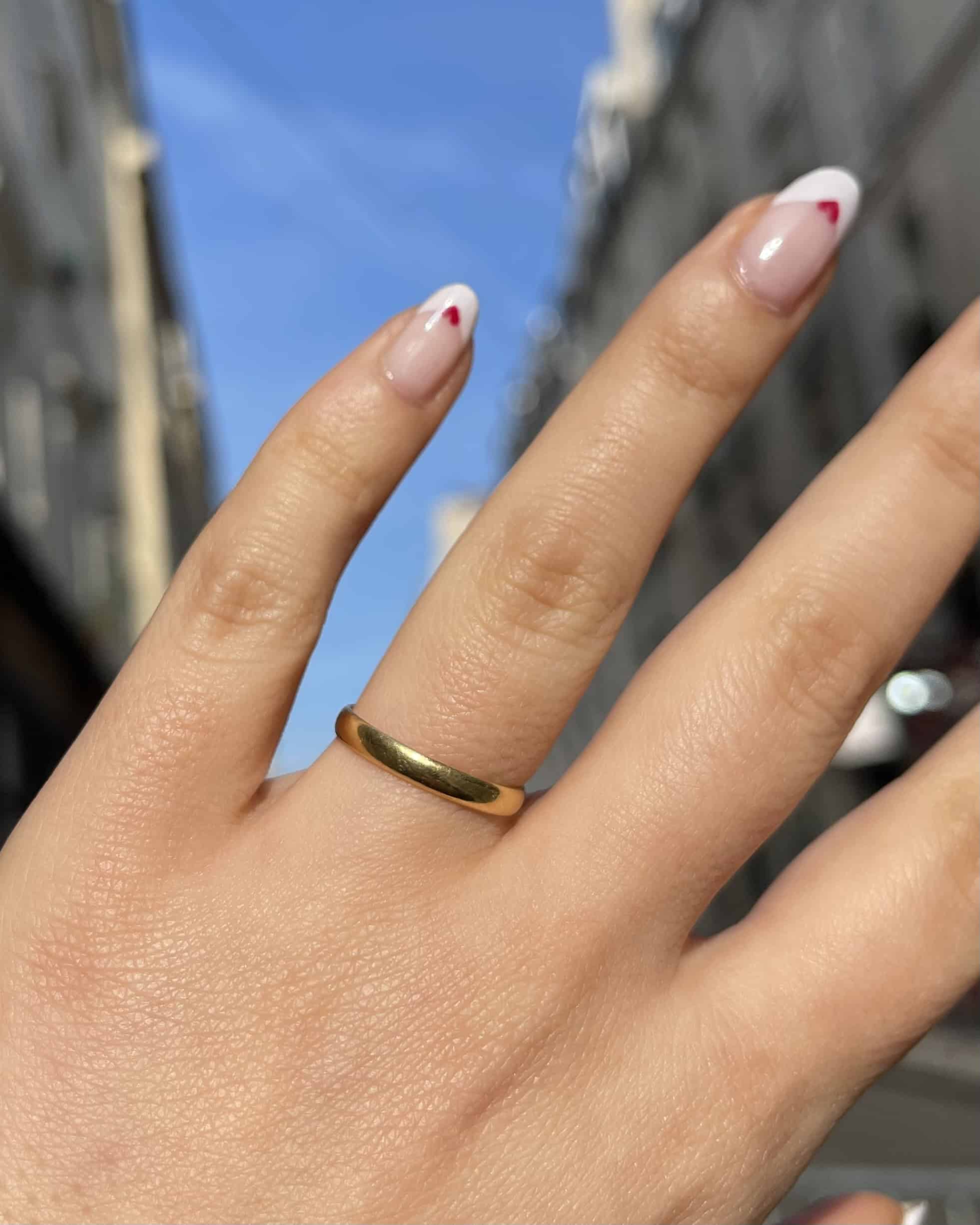 Alliance Vintage Or Jaune 18 carats "Monica" - Elliade Paris