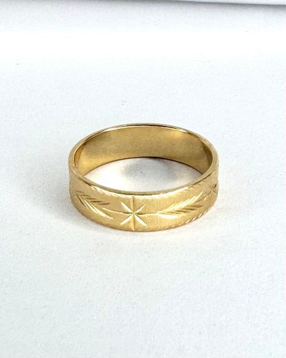 Bague Alliance Jonc Or Jaune 18 cts 5mm "Tobias" - Elliade Paris