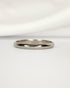Bague Alliance Or Gris 18 carats 2.5 mm "Solale" - Elliade Paris