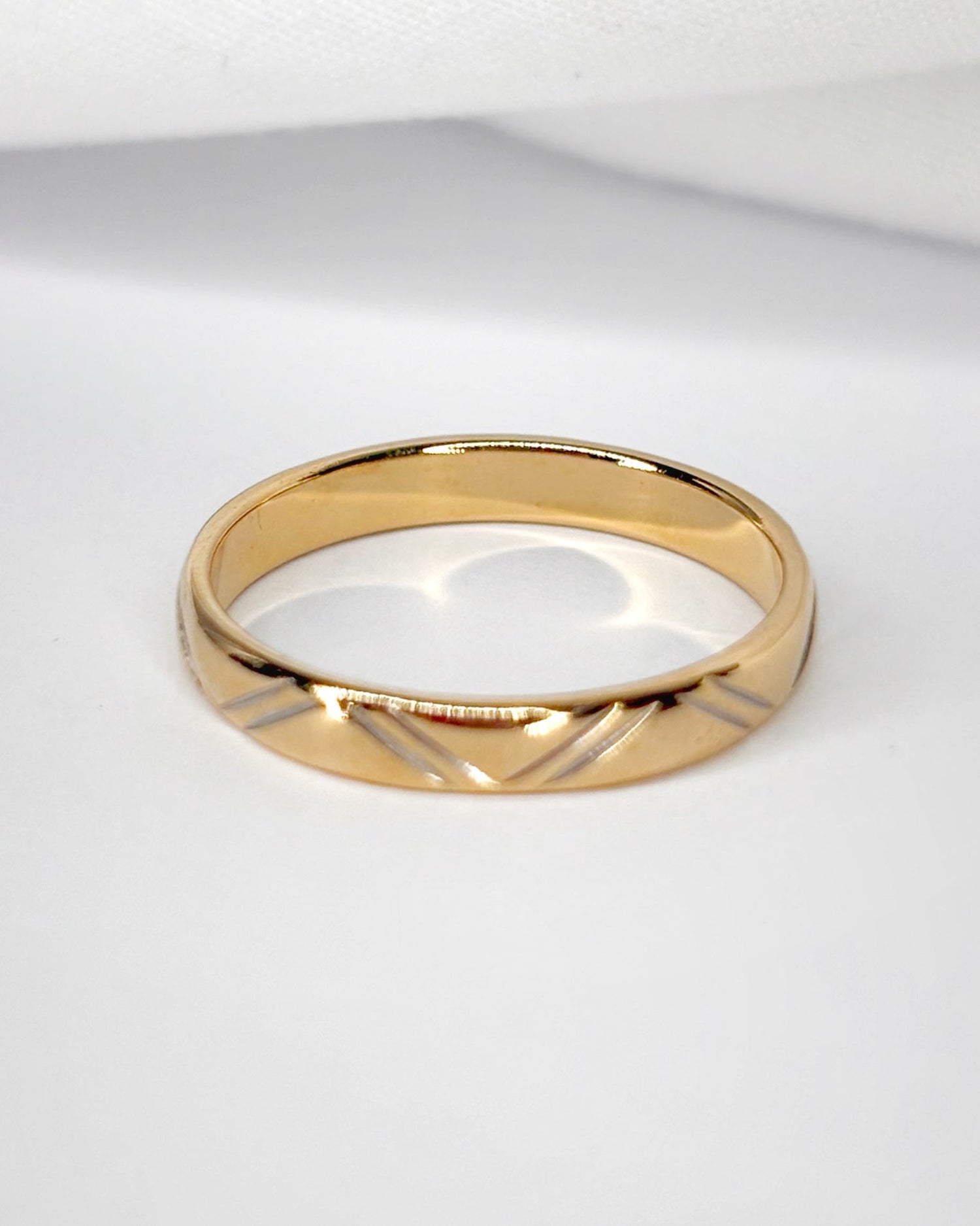 Bague Alliance Or Jaune 18 carats 2.8 mm "Marie" - Elliade Paris