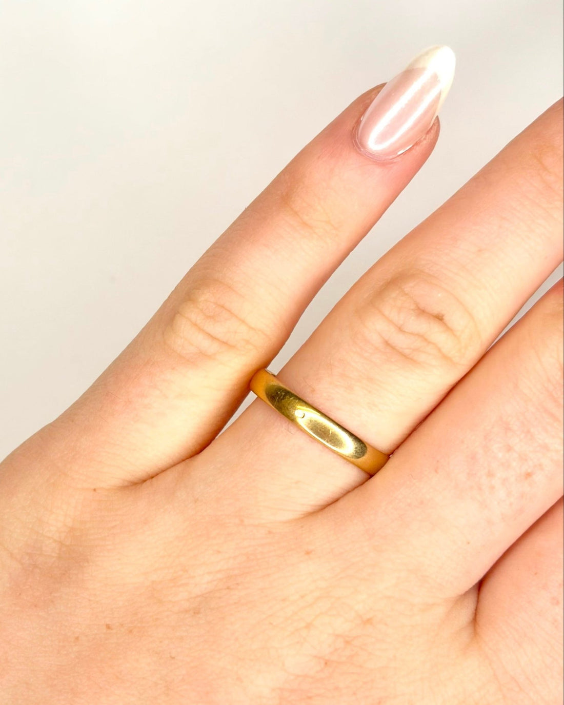Bague Alliance Or Jaune 18 carats 3 mm "Romy" - Elliade Paris