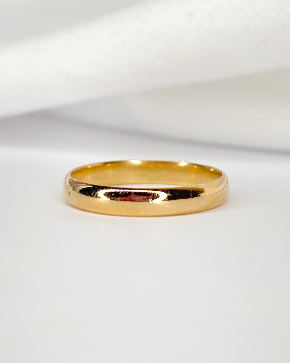 Bague Alliance Or Jaune 18 carats 3.1 mm "Charlise" - Elliade Paris