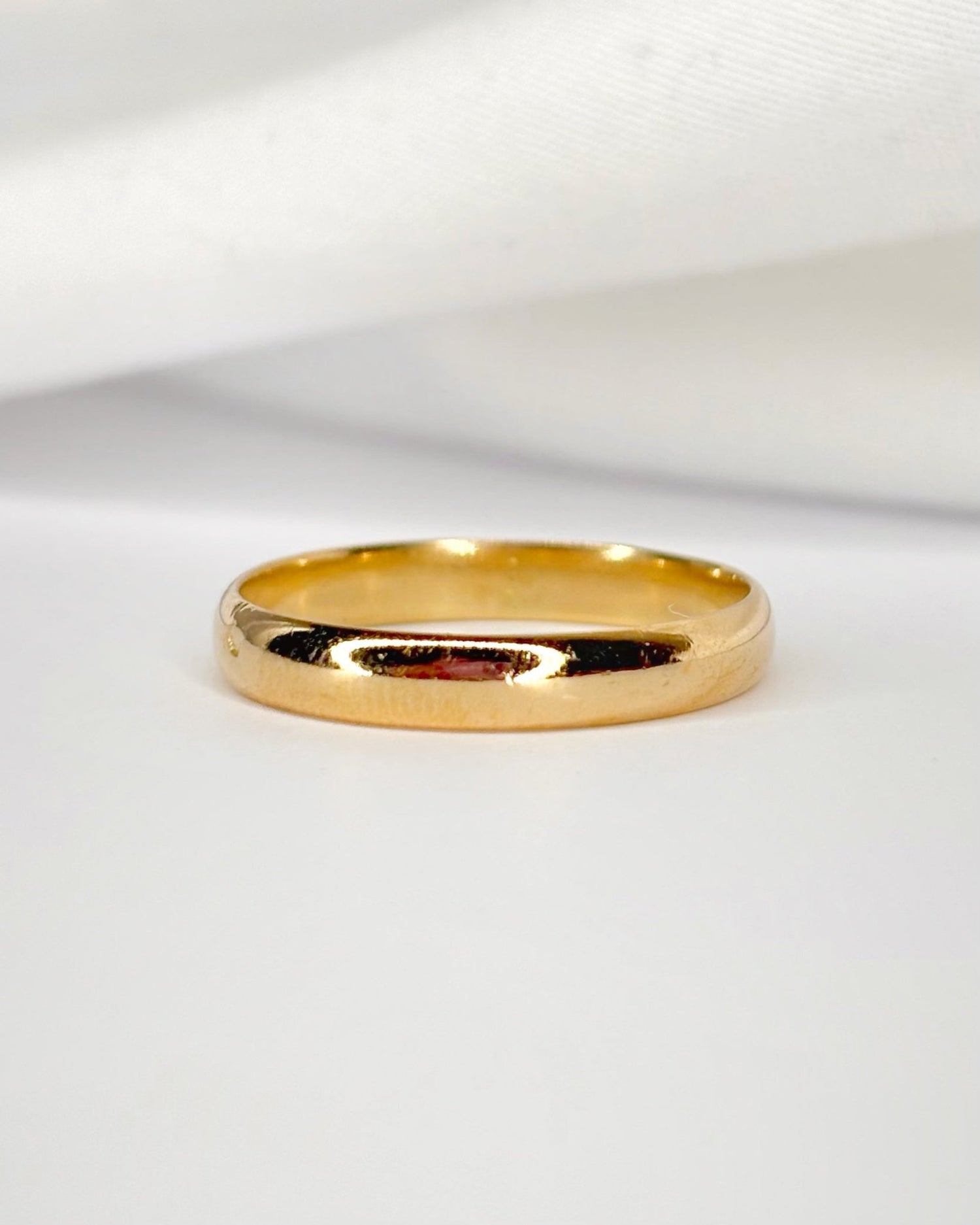 Bague Alliance Or Jaune 18 carats 3.1 mm "Charlise" - Elliade Paris