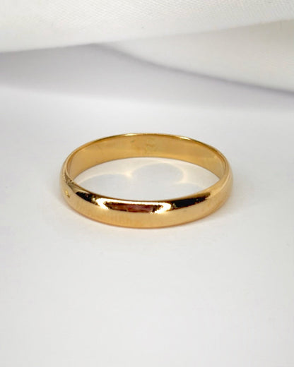 Bague Alliance Or Jaune 18 carats 3.1 mm "Charlise" - Elliade Paris