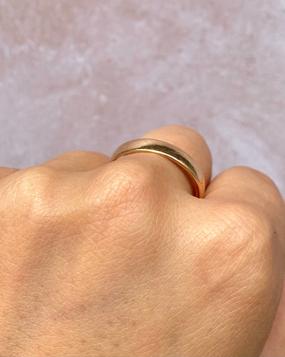 Bague Alliance Or Jaune 18 carats 3,61g "Sonia" - Elliade Paris