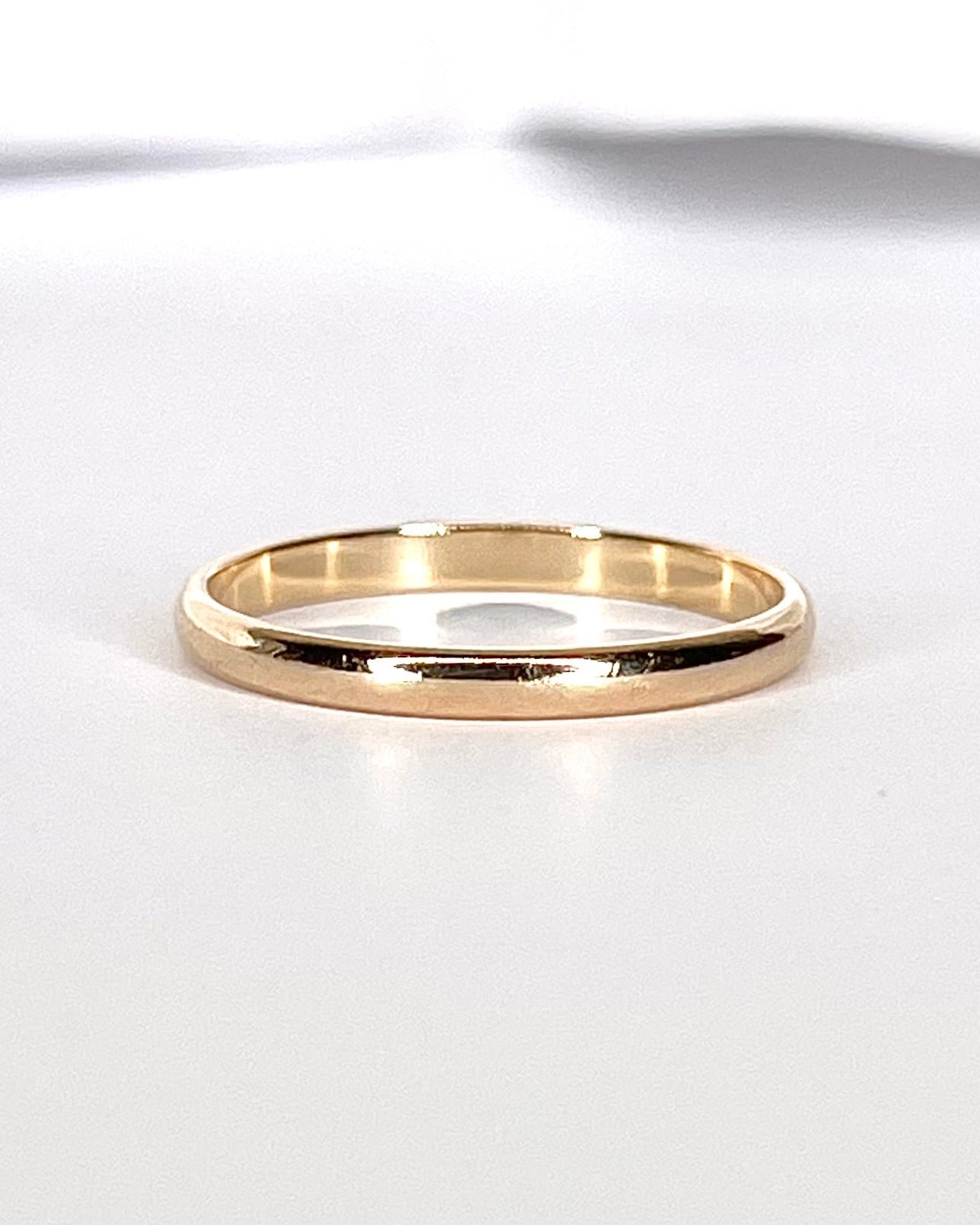 Bague Alliance Or Jaune 18 carats "Lucille" - Elliade Paris