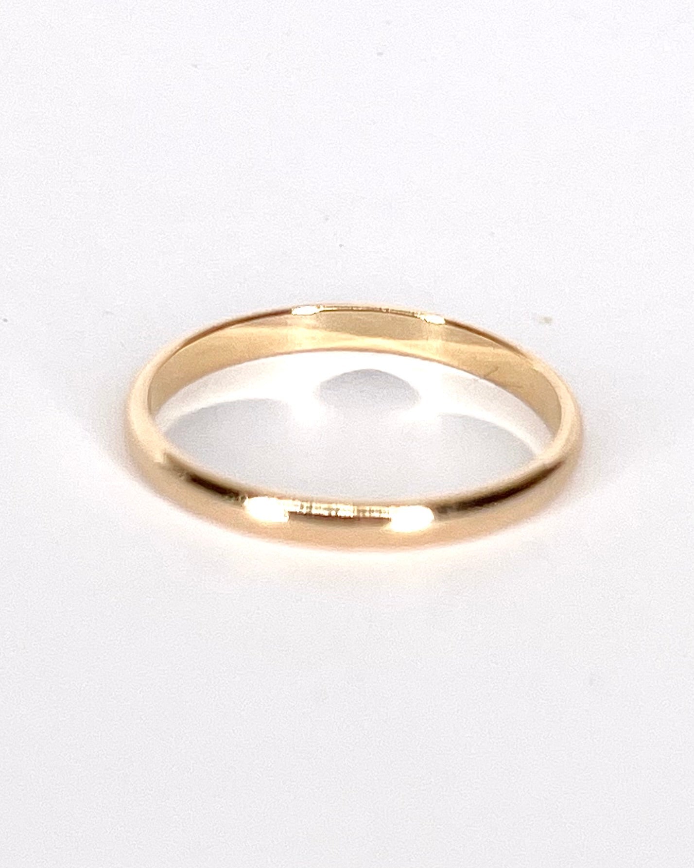 Bague Alliance Or Jaune 18 carats "Lucille" - Elliade Paris