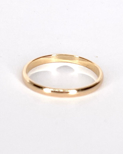 Bague Alliance Or Jaune 18 carats "Lucille" - Elliade Paris