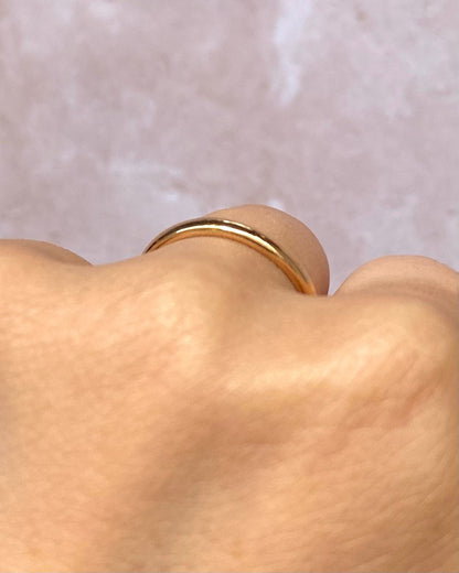 Bague Alliance Or Jaune 18 carats "Noélie" - Elliade Paris