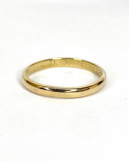 Bague Alliance Or Jaune 18 carats "Noélie" - Elliade Paris
