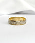 Bague Alliance Or Jaune & Gris "Cindy" - Elliade Paris