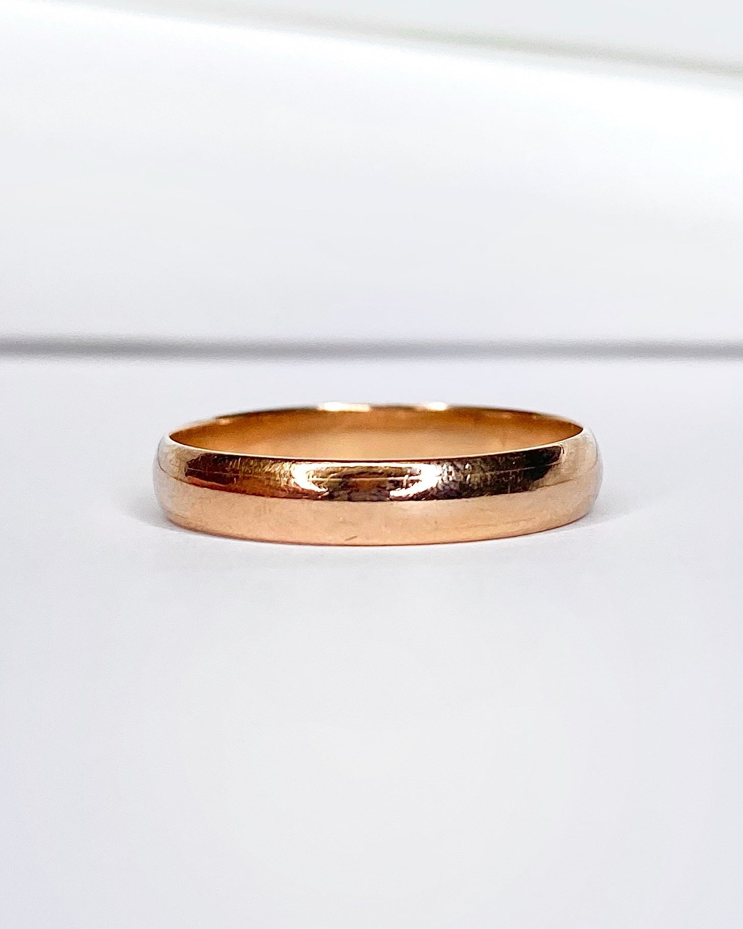 Bague Alliance Or Rose 18 carats "Rahma" - Elliade Paris