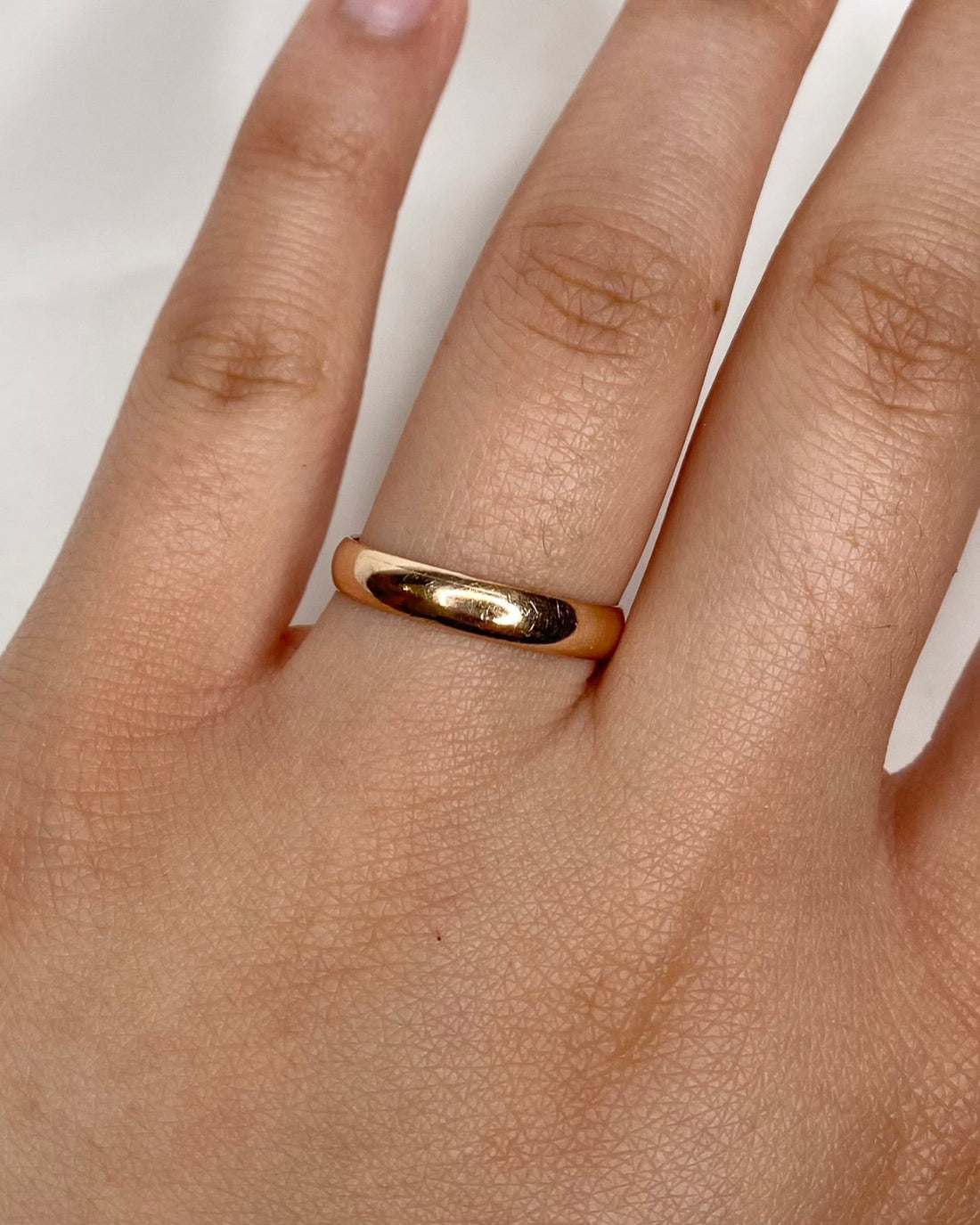 Bague Alliance Or Rose 18 carats "Rahma" - Elliade Paris