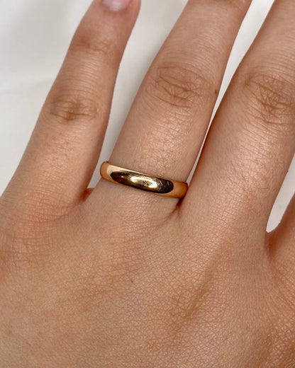 Bague Alliance Or Rose 18 carats "Rahma" - Elliade Paris
