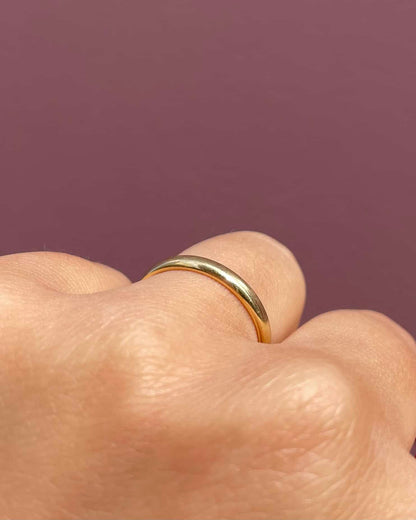 Alliance Or Jaune 18 carats &quot;Molly&quot;